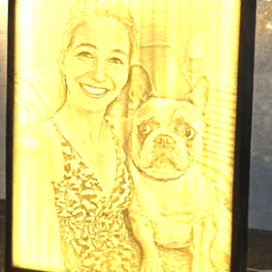 Cuadro LED personalizado con tu foto – Regalo único