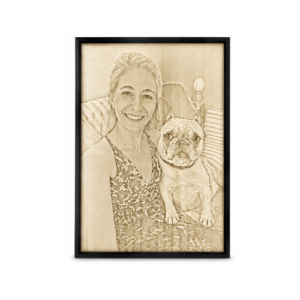 Cuadro LED personalizado con foto